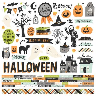 Simple Stories Spooky Nights - Cardstock Sticker